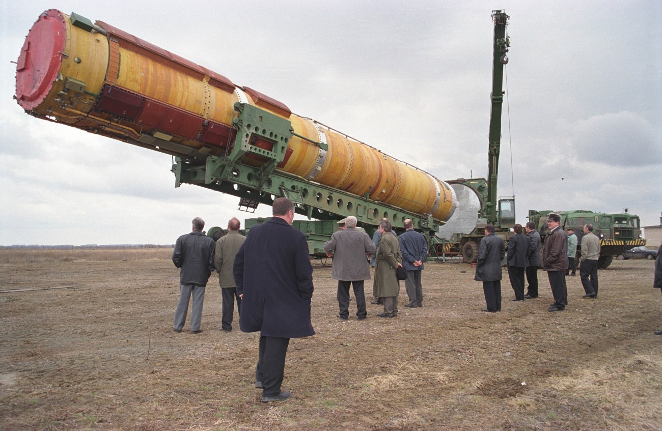 Межконтинентальная баллистическая ракета РС-20 Воевода Satana