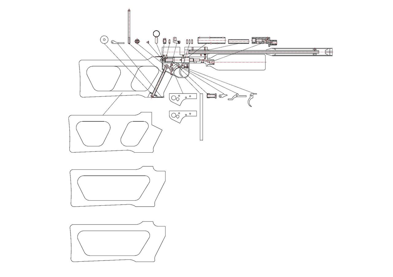 Чертеж ружья. Чертеж винтовки ВСС Винторез. Приклад ВСС Винторез чертеж. Винторез винтовка чертеж. ВСС Винторез чертежи деталей.